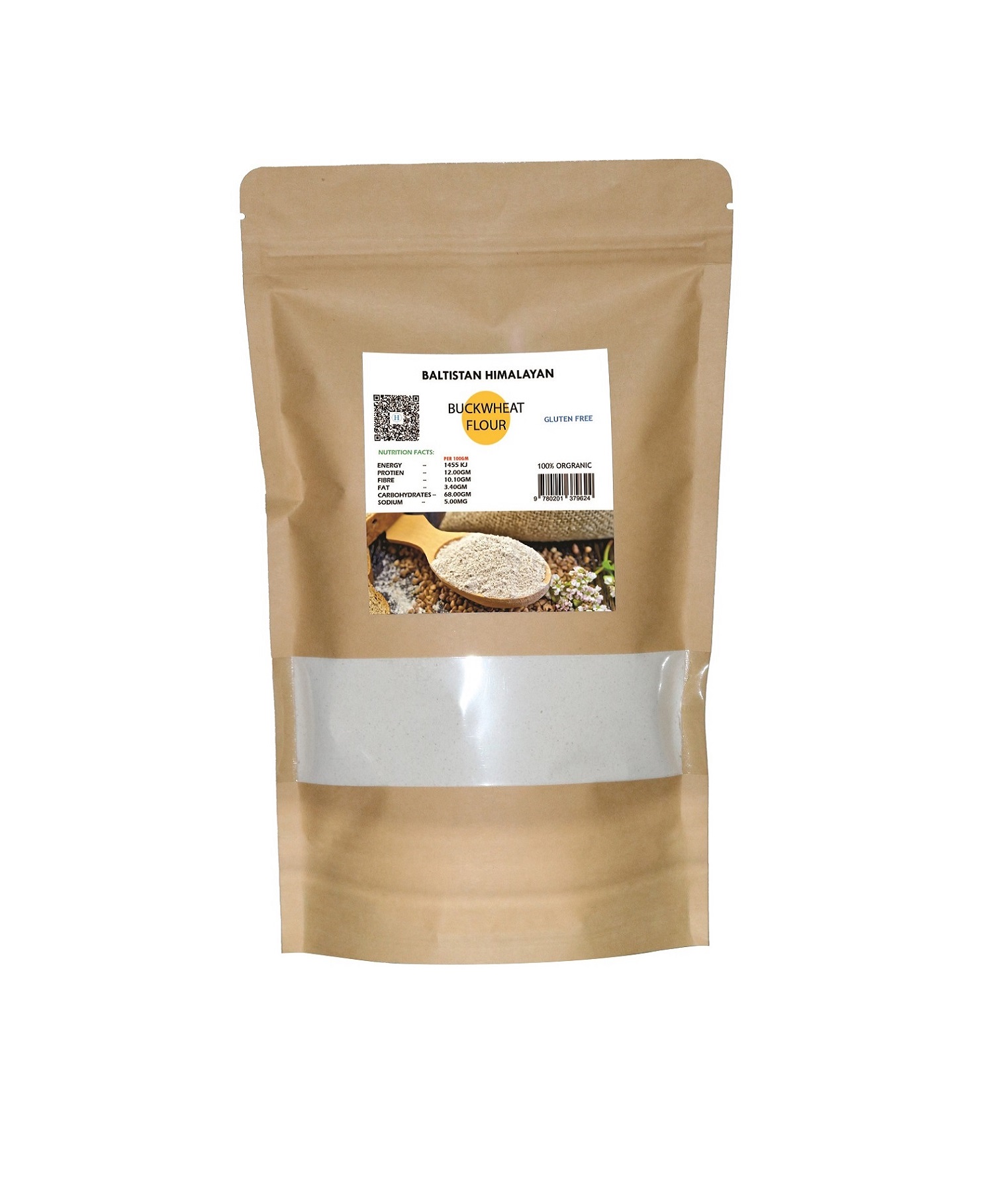 Gluten Free Buckwheat Flour in Pakistan 10 LB Himalayas Organic Foods